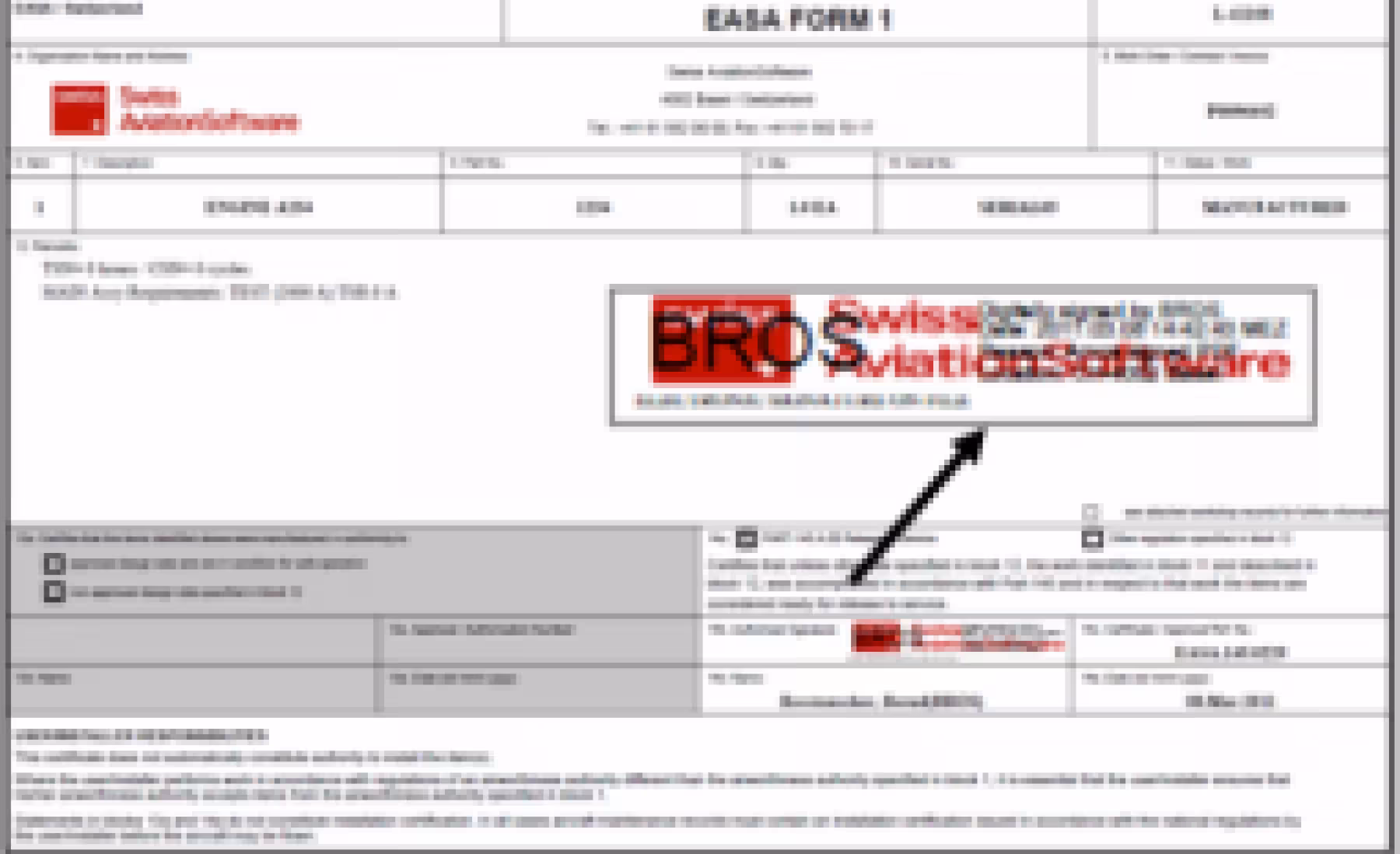 AMOS e-signature approved by FAA