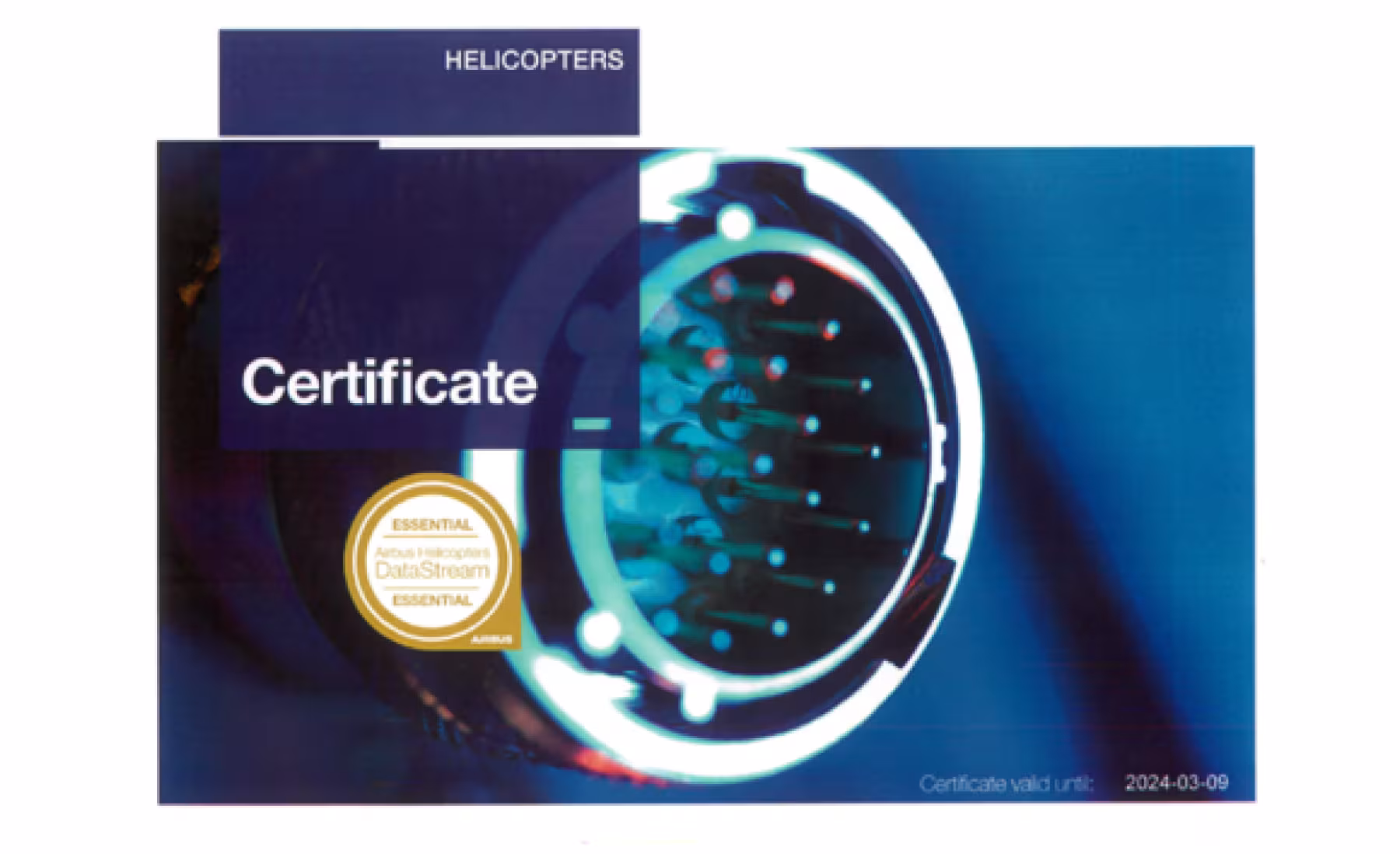 Airbus Heli Essential certificate pix