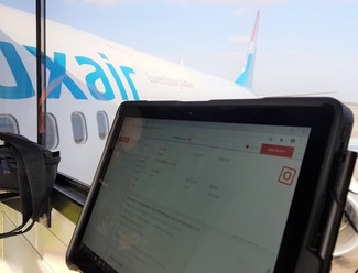 AMOSmobile Luxair